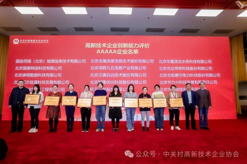 北京中關村高新技術企業協會第六屆第二次會員代表大會圓滿召開，共話未來技術發展藍圖